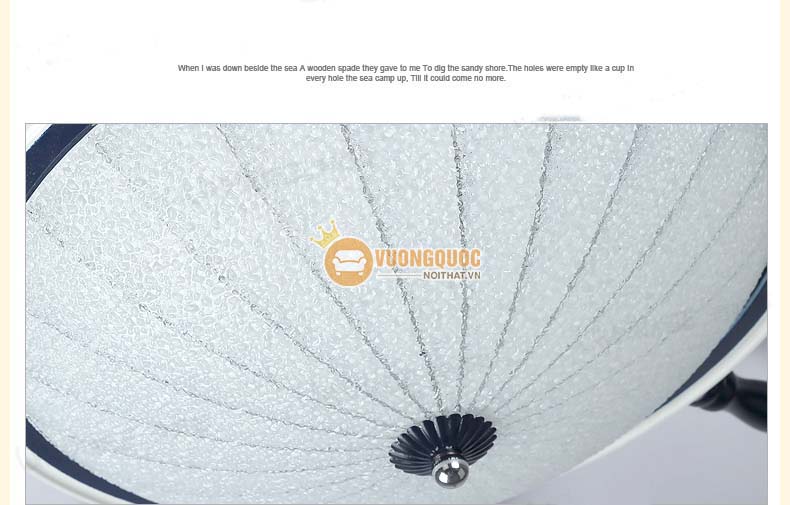 Đèn ốp trần trẻ em hình bánh lái tàu UHS109-13